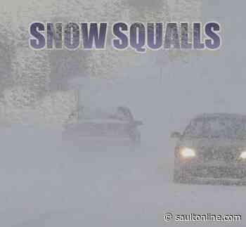 Snow Squalls Impacting Areas North Of The Sault