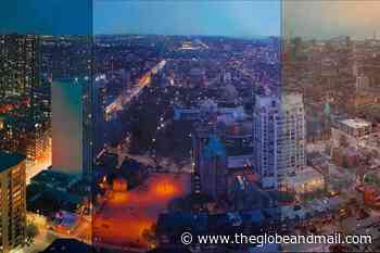 Keita Morimoto’s Garden of Light painting romances Toronto at night - The Globe and Mail