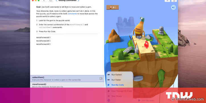 Apple launches a new Mac app to help you learn programming basics