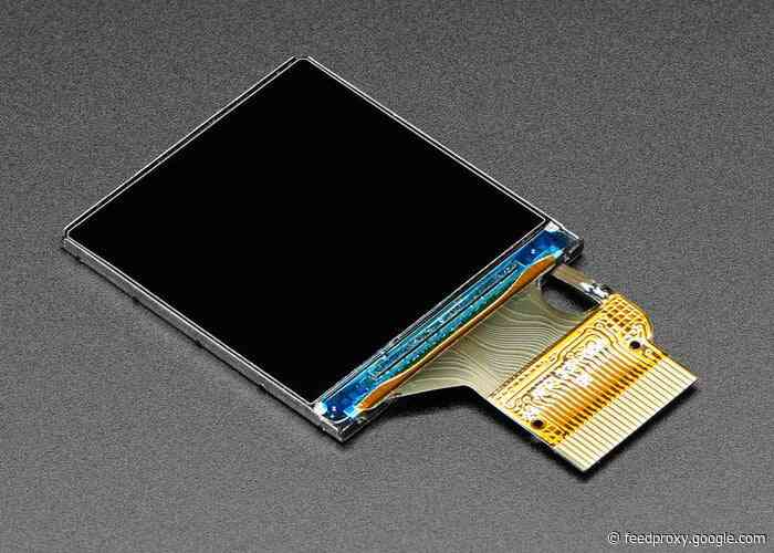 Tiny 1.3 inch 240×240 pixel wide angle IPS TFT display just $5.95