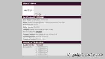 Realme 6 Wi-Fi Alliance Listing Reveals MediaTek Helio G90T SoC