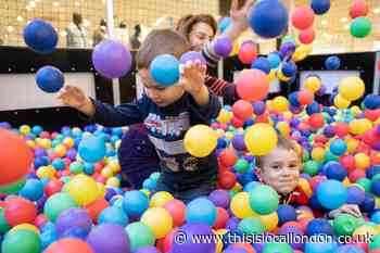 Great balls of fun at Uxbridge shopping centre