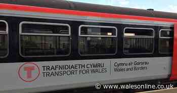 It was raining inside the carriage on this Transport for Wales service - Wales Online