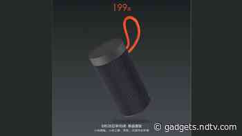 Xiaomi Teases India Launch on February 17, Could Be a Portable Bluetooth Speaker