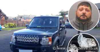 Gateshead drug dealer jailed after half a kilo of heroin found in Land Rover