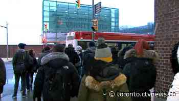 Subway closure on portion of TTC's Line 1 due to work car derailment