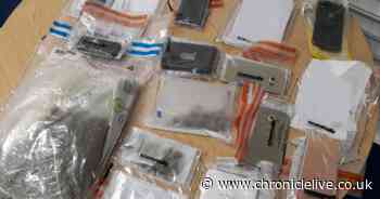 Three arrested after haul of drugs seized by police in Newcastle dawn raid