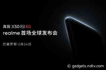 Realme X50 Pro 5G to Be Unveiled During an Online Launch Event as MWC 2020 Gets Cancelled