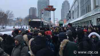 'Not this again': Derailment shuts down subway between St. Clair West and Union stations