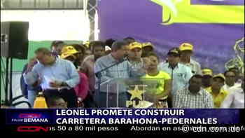 Leonel promete construir carretera Barahona-Pedernales - CDN