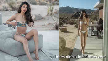 Ananya Panday's cousin Alanna Panday looks drop-dead gorgeous as she poses in a stylish bikini
