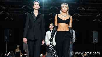 Miley Cyrus Makes Surprise Walk at New York Fashion Week