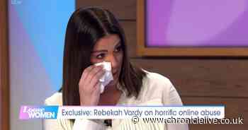 Tearful Rebekah Vardy discusses Coleen Rooney scandal on Loose Women