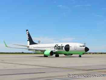 Bargain airline Flair landing in Ottawa in May with $59 tickets to Toronto