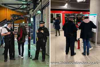 Police arrest three in disruption operation at Woolwich Arsenal station