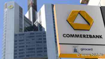 Commerzbank verdient 221 Millionen Euro weniger – Gewinn eingebrochen - BILD