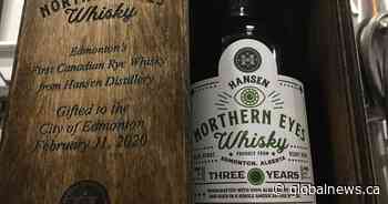 Hansen Distillery unveils first-ever Edmonton-made whisky - Global News