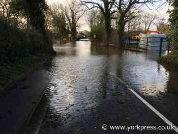 Flood defences to remain in place for Storm Dennis arrival