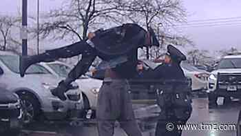 College Football Player Body Slams Cop During Arrest, Insane Police Video