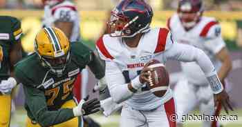 Edmonton Eskimos sign quarterback Antonio Pipkin, defensive back Jermaine Gabriel