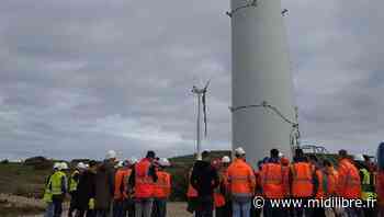 A Villeveyrac, 57 élèves ingénieurs en visite au parc éolien - Midi Libre