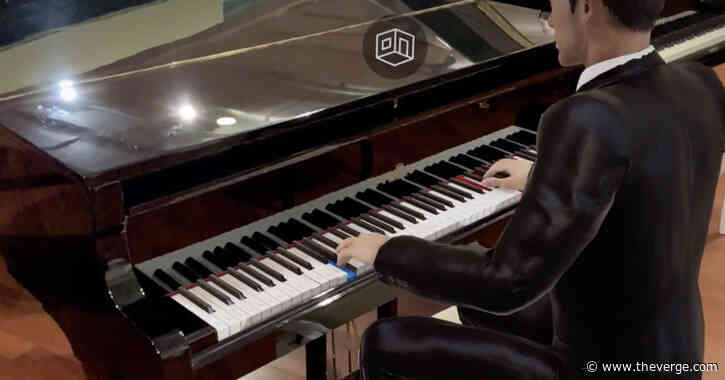 AR Pianist app is fun to watch, but that’s about it