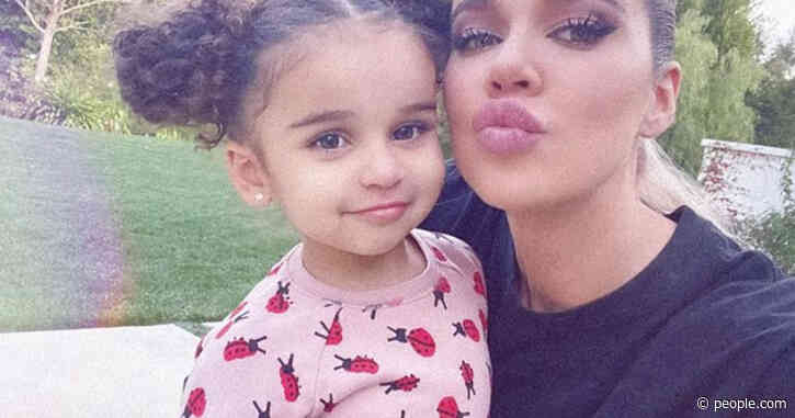 Pucker Up! Khloé Kardashian Shares Snuggly Selfie with 3-Year-Old Niece 'Dreamy Dream'