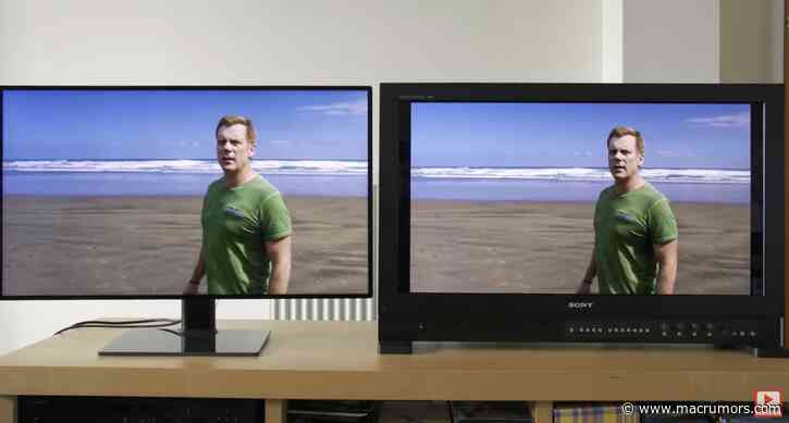 YouTuber Compares Apple Pro Display XDR to $43K Sony Reference Monitor, Says It's a 'No Go' for Professional Colorists