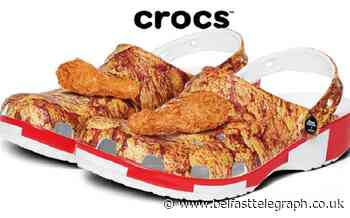KFC launches limited edition Crocs – and they smell like fried chicken