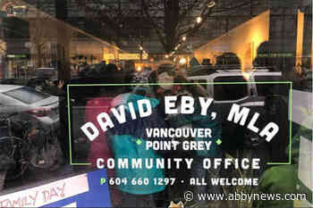 VIDEO: Wet’suwet’en supporters, pipeline protesters occupy David Eby’s Vancouver office