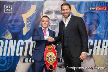 Josh Warrington press conference quotes with Eddie Hearn