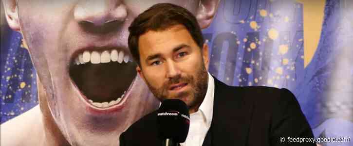 Eddie Hearn wants Josh Warrington’s unification fight in Leeds