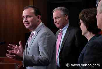 Eight Republicans join Democrats to pass Senate measure to limit President Trump's war powers against Iran