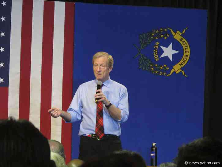 Steyer ready to 'shock the world' in Nevada's wide-open race