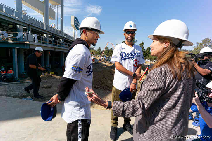 Photos: Dodger Stadium improvements on track for opener