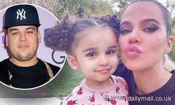 Khloe Kardashian spends some quality time with niece Dream... after vowing to 'help Rob get custody'