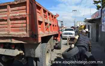 Buscan final sustentable a neumáticos en Apan - El Sol de Hidalgo