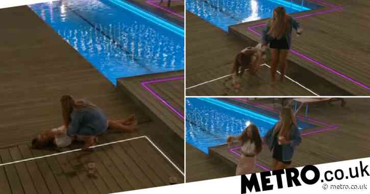 Love Island’s Demi Jones stacking it on the deck is most definitely the best moment of the series