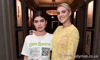 Tiger Lilly Taylor joins her stylish pal Molly Moorish at Roberta Einer LFW dinner