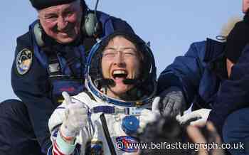 Watch: Astronaut Christina Koch reunited with her dog after year in space