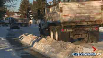 Residential blading to resume Friday in Edmonton