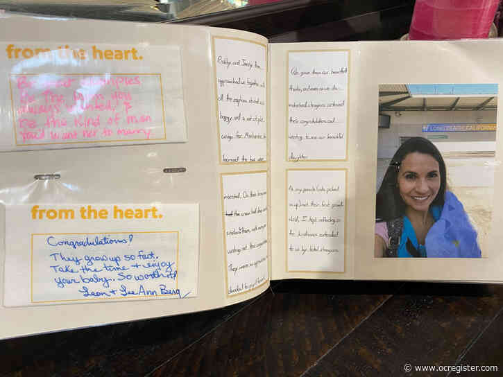 New parents get impromptu in-flight baby shower bringing adopted girl home to Buena Park