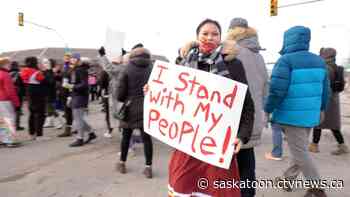 Pipeline protest comes to Saskatoon