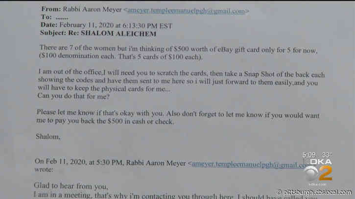 Pittsburgh Jewish Community Targeted By Email Scammers Assuming Identity Of Local Rabbis