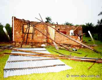 La tormenta causó daño en San Ignacio - Interior - ABC Color