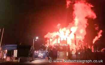 Fire fears sparked by ‘intense flaring’ at chemical plant