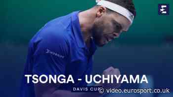 Highlights: Tsonga storms past Uchiyama to give France lead over Japan - Eurosport.co.uk