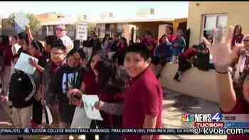Tohono O’odham nation celebrates success of Baboquivari b-ball