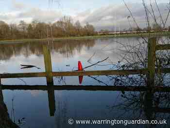 Flood turns Hillock Lane playing fields into 'Woolston Lake'