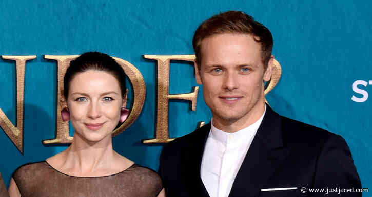 Caitriona Balfe & Sam Heughan Reveal Big 'Outlander' News at Season Five Premiere!